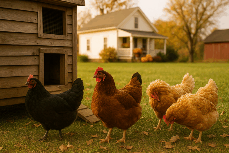 Caring for Chickens During Molting Season