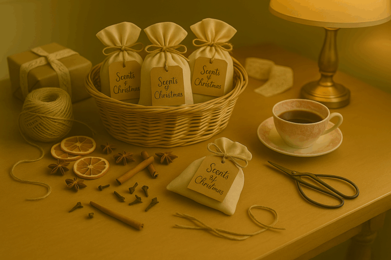 Cinnamon-Orange Simmering Sachets