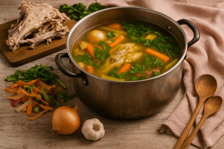 Mrs. Clay’s Thanksgiving Broth
