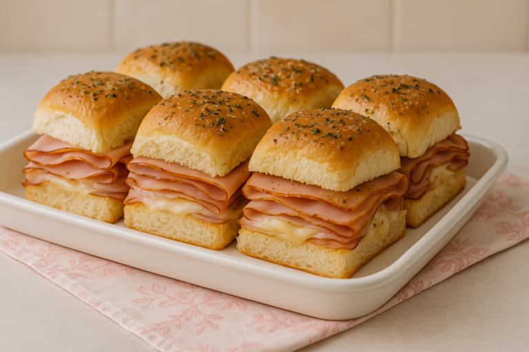 Mrs. Clay’s Ham & Provolone Sliders
