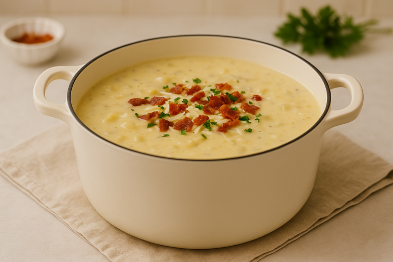 Mrs. Clay’s Creamy Homemade Potato Soup