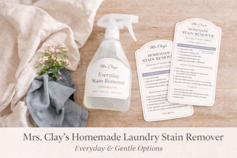 Mrs. Clay’s Everyday Laundry Stain Remover