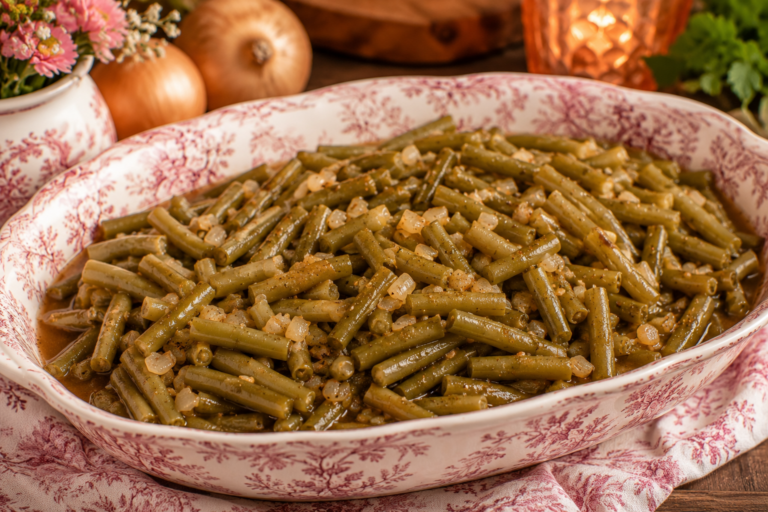 Mrs. Clay’s Southern-Style Green Beans 🌸