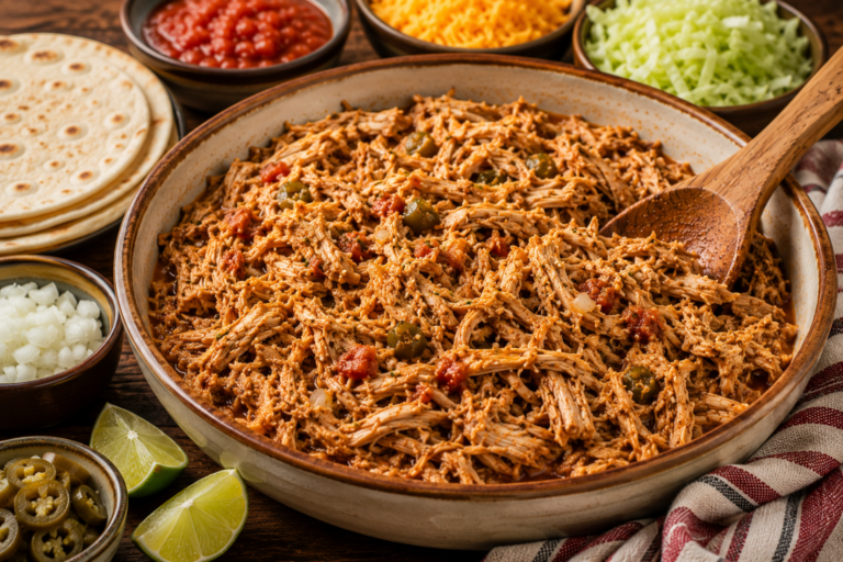 Mrs. Clay’s Tex-Mex Shredded Chicken