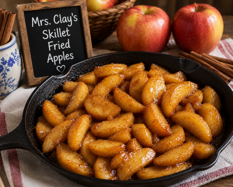 Mrs. Clay’s Skillet Fried Apples