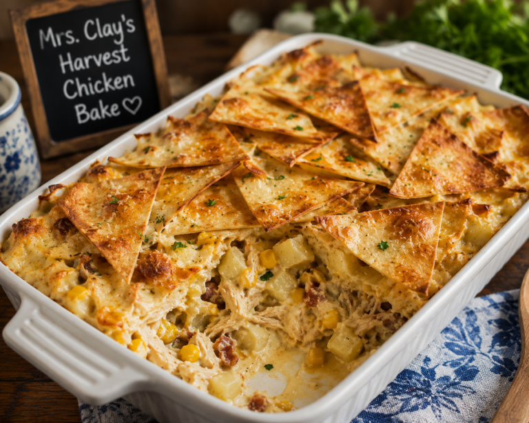 Mrs. Clay’s Harvest Chicken Bake