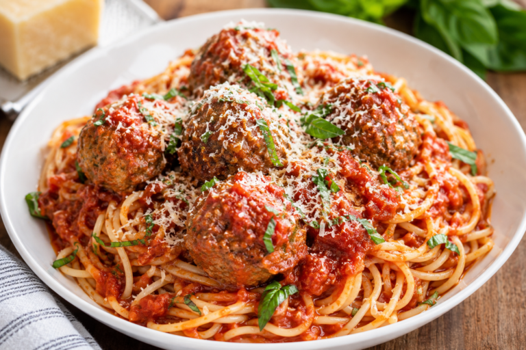 Mrs. Clay’s Spaghetti & Meatballs